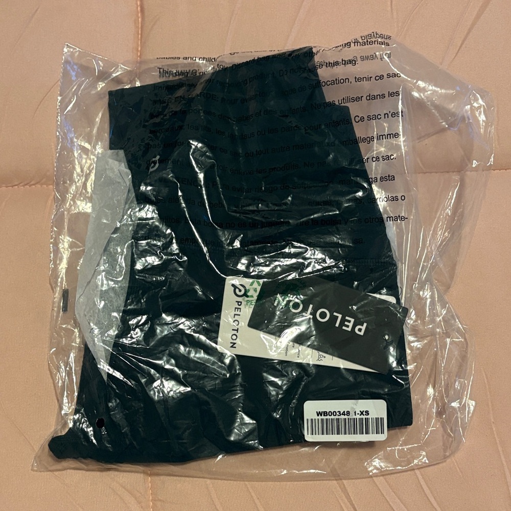 Peloton Jet Black Workout Leggings
